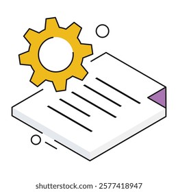 Isometric clipboard with checklist and graph, perfect for task management apps, team collaboration tools, and workflow tracking.