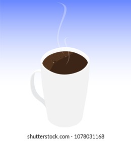 Isometric coffee mug/cup