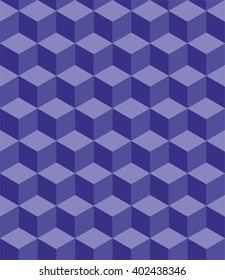 Isometric colorful cube pattern background vector