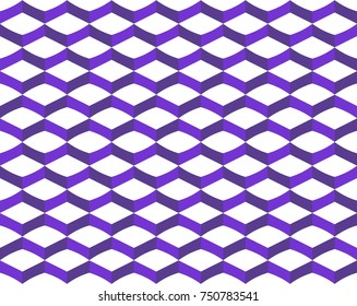 Isometric colorful tile seamless pattern background vector