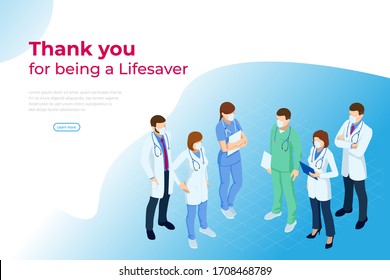 18 Doctor Thank You Isometric Images, Stock Photos & Vectors | Shutterstock