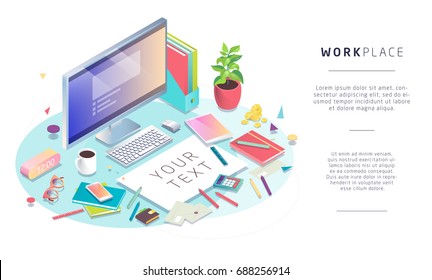 Interior Designers Working At Office Stock Illustrations