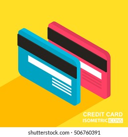 Isometric Credit Card