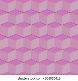 Isometric cube pattern