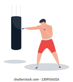 Isometric design of baseball player icon