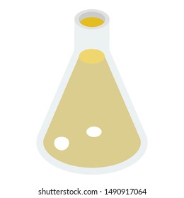 Isometric Design Of Conical Flask 