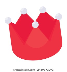 A isometric design, icon of crown