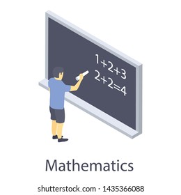 
Isometric design of mathematics practice
