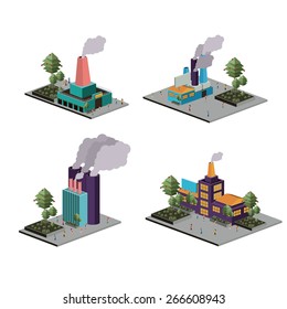 Isometric design over white background, vector illustration