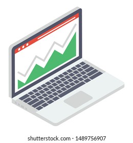 Isometric design of web analytics 