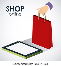 Isometric digital design, vector illustration eps 10 