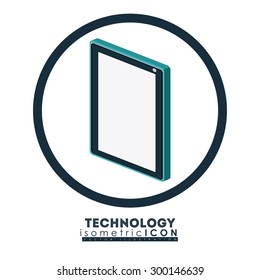 Isometric digital design, vector illustration eps 10 