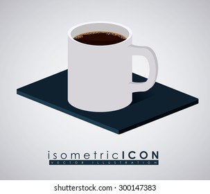 Isometric digital design, vector illustration eps 10 