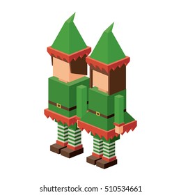 Isometric elf design