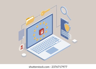 Isometric Ensuring Personal Data Protection with User Authentication, Secure Communication, and Password Protection in a Secure Connection