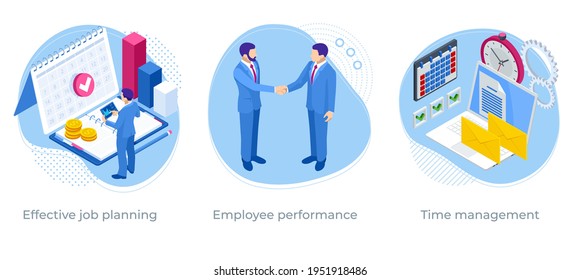 Isometric Financial Administration, Accounting, Analysis, Audit, Financial Report. Documents, Graphics, Charts, Planner, Calendar, Report. Zoom Video Conference