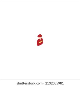 Isometric firefighter people Vector Isometric different people.