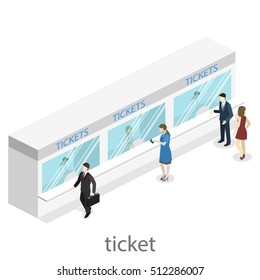 Isometric flat 3D concept vector interior of metro subway train station. underground station