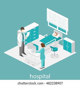 1,140 Hospital Bed Clipart Images, Stock Photos & Vectors | Shutterstock