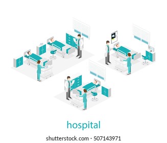 30,159 Hospital isolation room Stock Vectors, Images & Vector Art ...