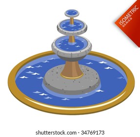 Isometric Fountain