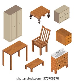 Isometric Furniture Collection