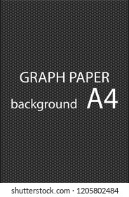 Isometric grid paper, isometric grid with vertical guideline. A4 Isometric graph paper. Vector A4 graph paper template background.
