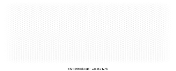 Isometric Grid Pattern. Template Seamless. Simple Rhombus Graph Paper Template