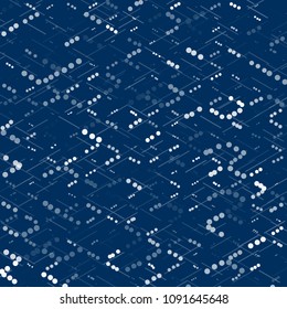 Isometric grid template. Graphic concept for your design.