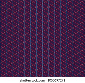 Isometric grid. Vector seamless pattern, contemporary texture. Professional instrument for design, technical drawing, isometry, illustration used by engineers, designers, architectures, in education.