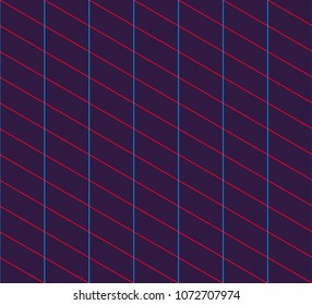 Isometric grid. Vector seamless pattern, contemporary texture. Professional instrument for design, technical drawing, isometry, illustration used by engineers, designers, architectures, in education.