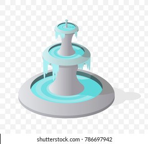 472 Water fountain isometric Images, Stock Photos & Vectors | Shutterstock