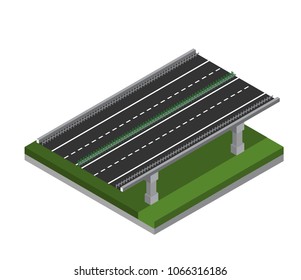 Isometric highway element 5