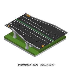 isometric highway ramp 2