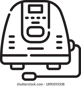 Isometric Home Medical Oxygen Concentrator.