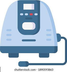 Isometric Home Medical Oxygen Concentrator.