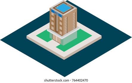 Isometric Hotel 2