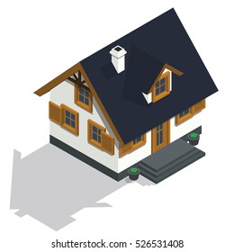 Isometric House, Building