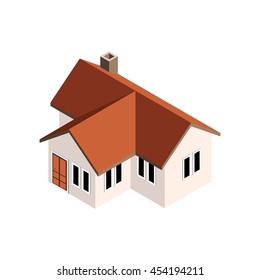 Isometric house/ building vector.
