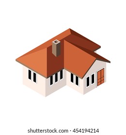 Isometric house/ building vector.