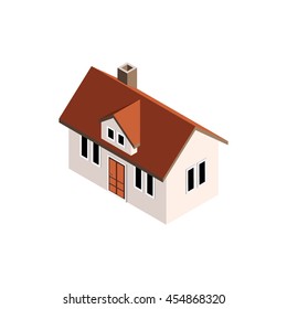 Isometric house/ building vector.