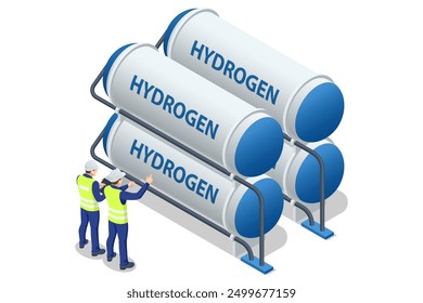 Isometric Hydrogen Energy. Hydrogen is a clean fuel that, when consumed in a fuel cell, produces only water. Hydrogen fuel cell. H2 electrolysis plant station Green hydrogen factory