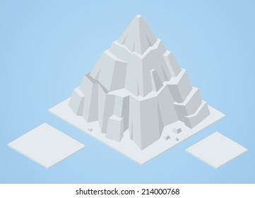 isometric iceberg