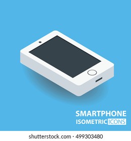 isometric icon. smart phone