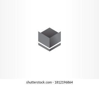 isometric icon symbol logo design