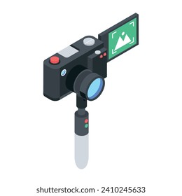 Isometric Icons Depicting Studio Essentials 

