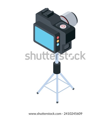 Isometric Icons Depicting Studio Essentials 

