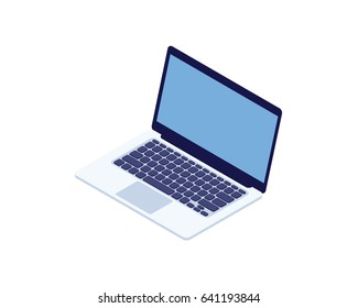 Isometric Laptop