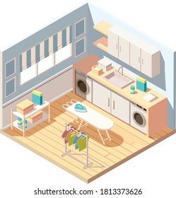 isometric laundry or dry cleaning washing machines
