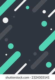 isometric light colorful gradient geometric technology